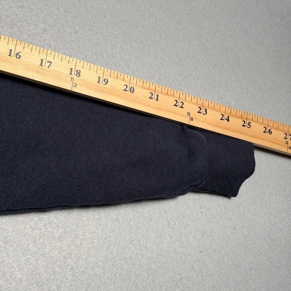 Champion Yale‎ University Crewneck Sweatshirt Navy Blue Small Mens Authentic - Picture 7 of 11